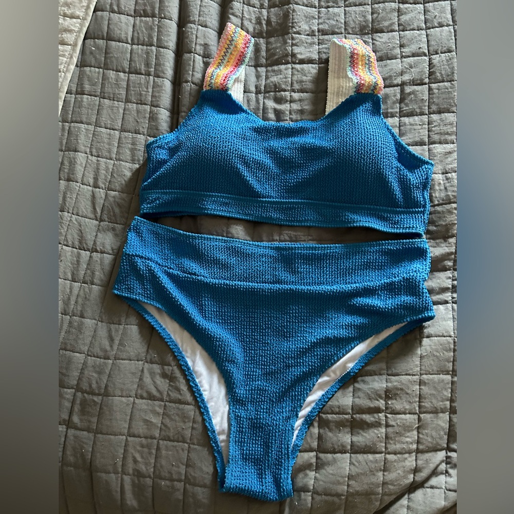 Blue bikini size 3x